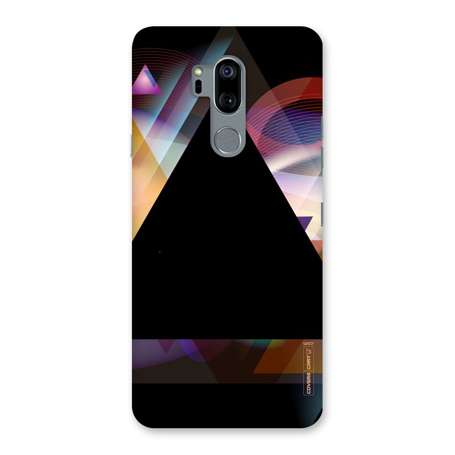 Triangle Black Abstract Back Case for LG G7