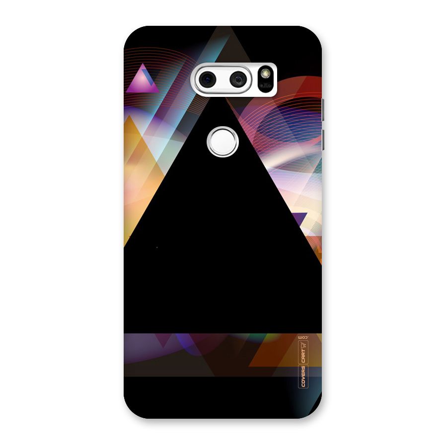 Triangle Black Abstract Back Case for LG V30