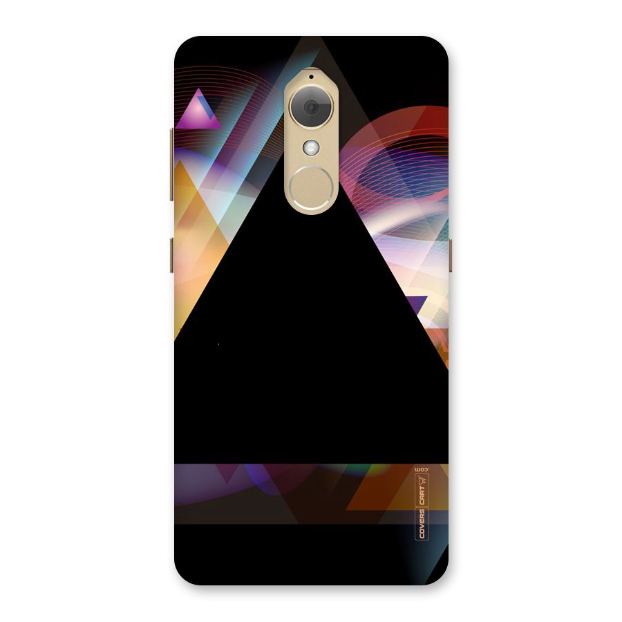 Triangle Black Abstract Back Case for Lenovo K8