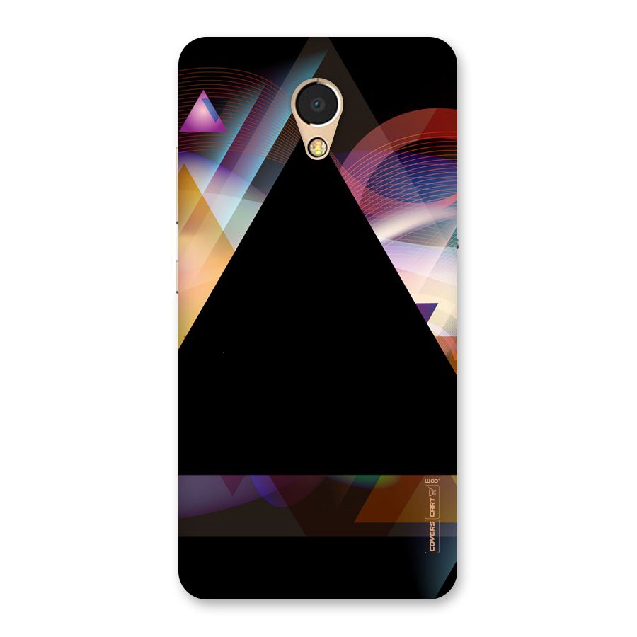 Triangle Black Abstract Back Case for Lenovo P2