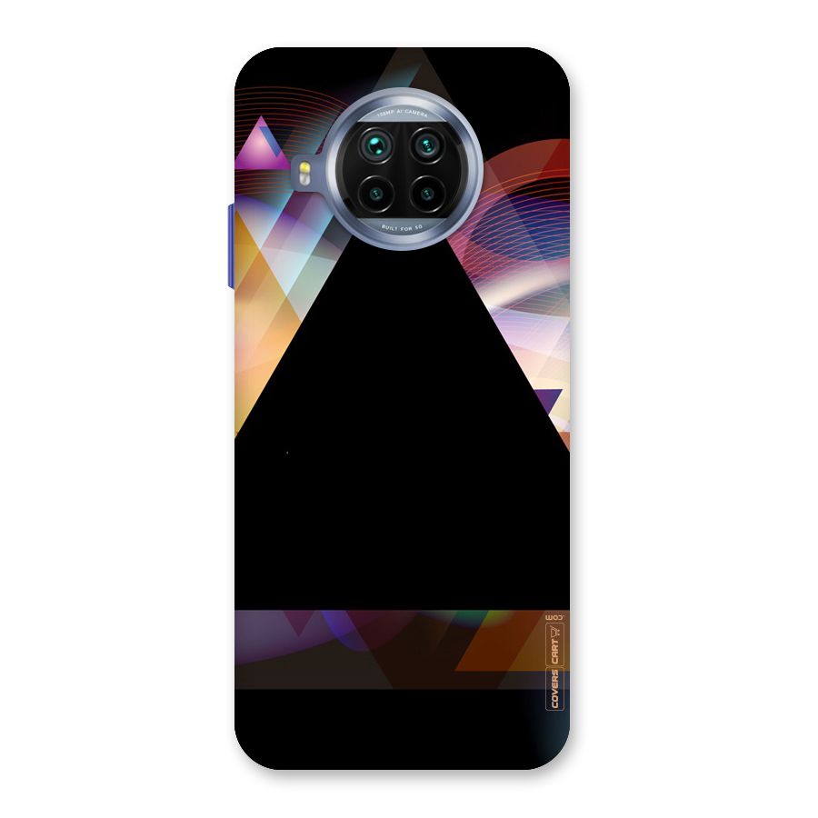 Triangle Black Abstract Back Case for Mi 10i