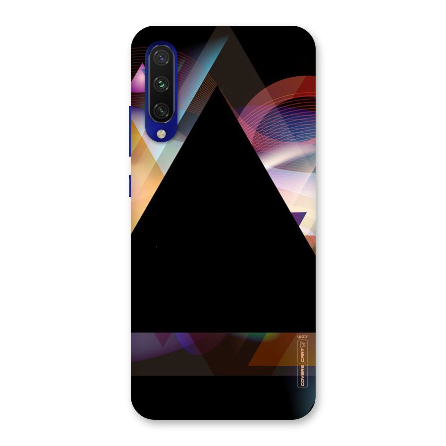 Triangle Black Abstract Back Case for Mi A3