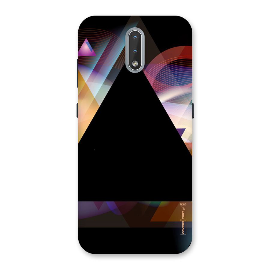 Triangle Black Abstract Back Case for Nokia 2.3
