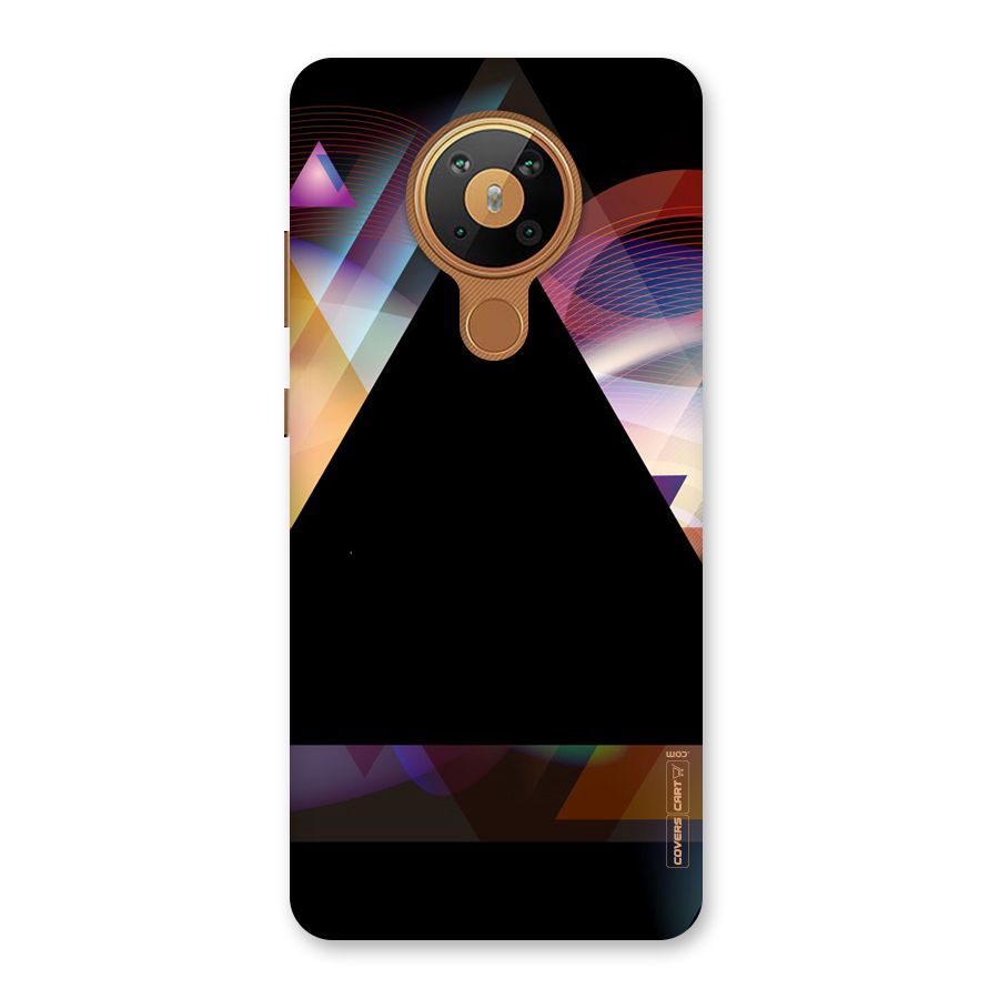 Triangle Black Abstract Back Case for Nokia 5.3