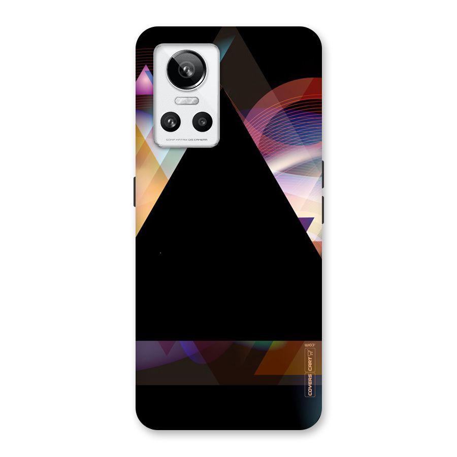 Triangle Black Abstract Back Case for Realme GT Neo 3