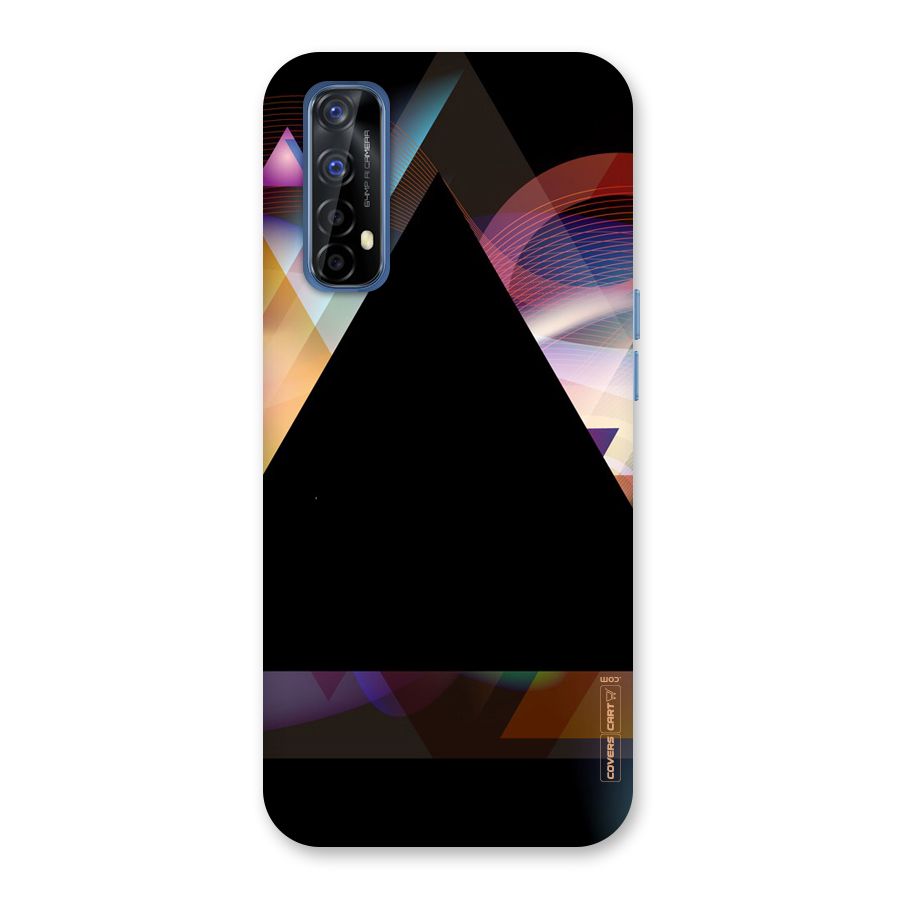 Triangle Black Abstract Back Case for Realme Narzo 20 Pro