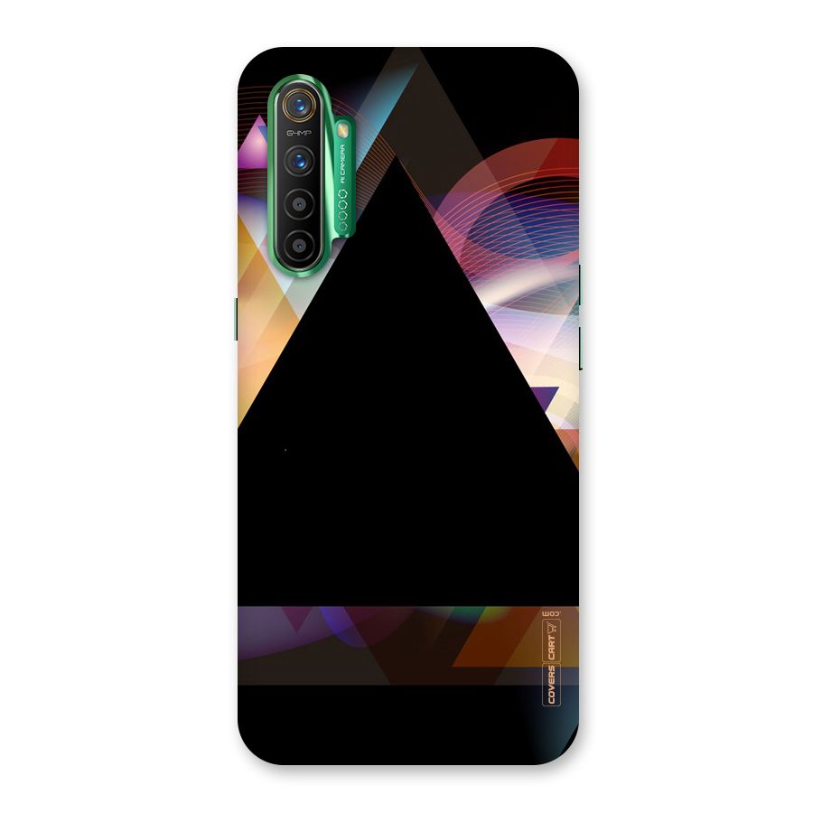 Triangle Black Abstract Back Case for Realme X2