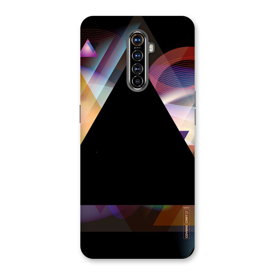 Triangle Black Abstract Back Case for Realme X2 Pro