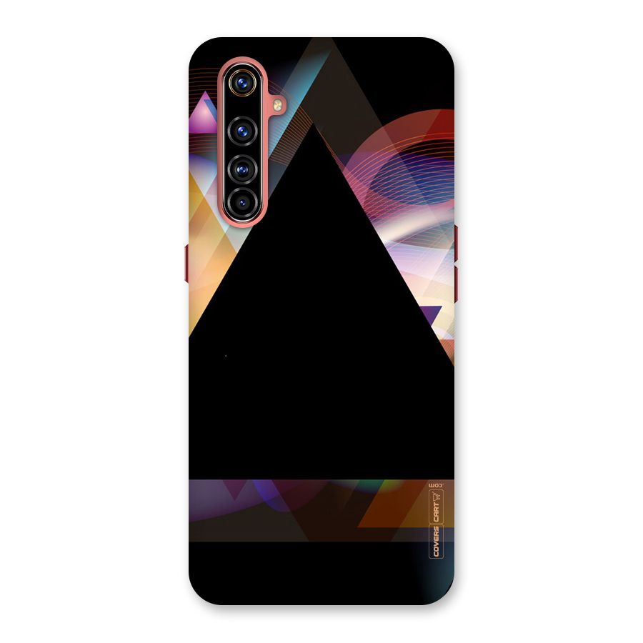 Triangle Black Abstract Back Case for Realme X50 Pro