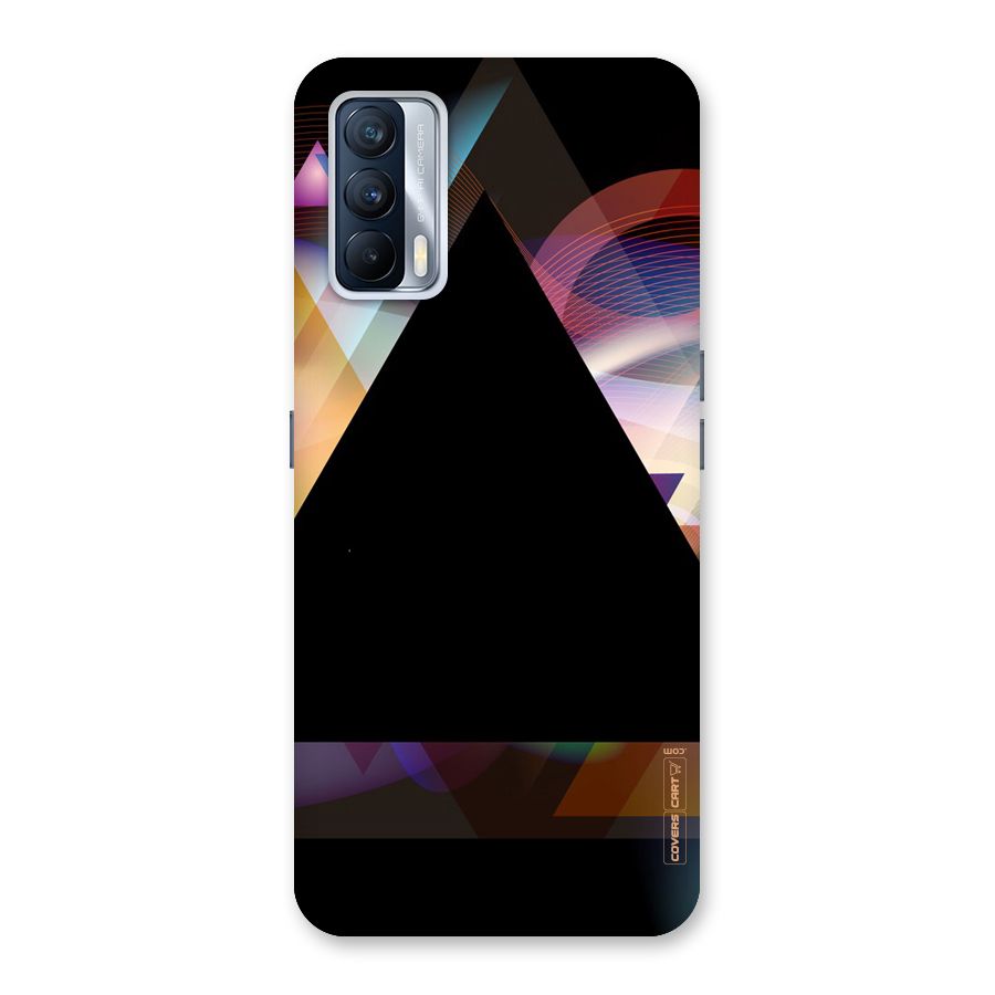 Triangle Black Abstract Back Case for Realme X7