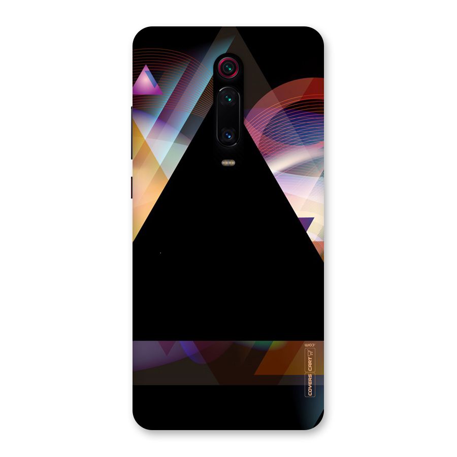 Triangle Black Abstract Back Case for Redmi K20 Pro