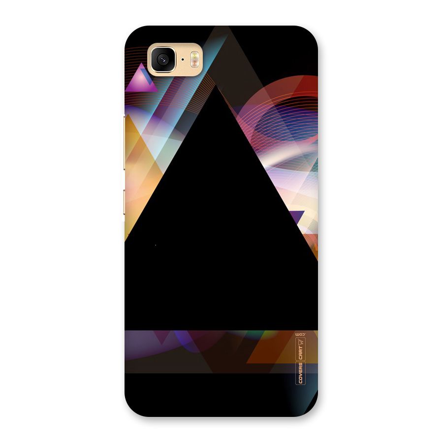 Triangle Black Abstract Back Case for Zenfone 3s Max