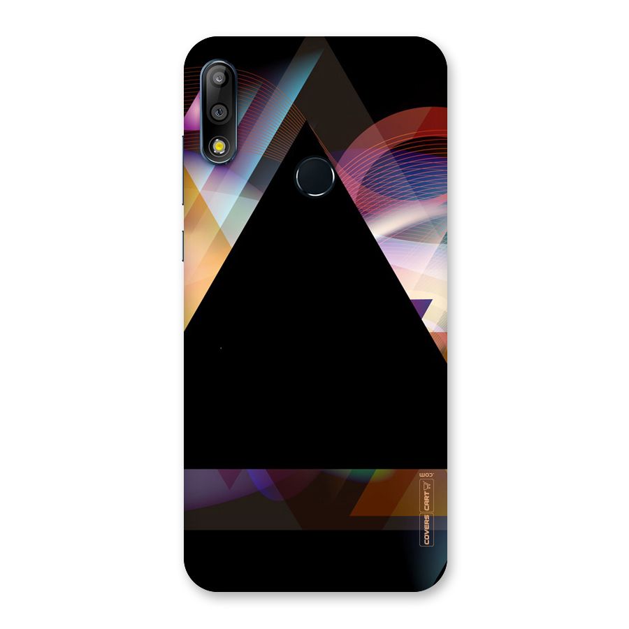 Triangle Black Abstract Back Case for Zenfone Max Pro M2