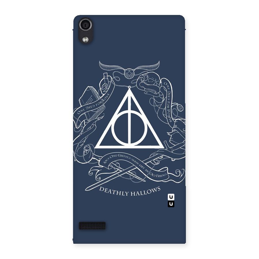 Triangle Blue Back Case for Ascend P6