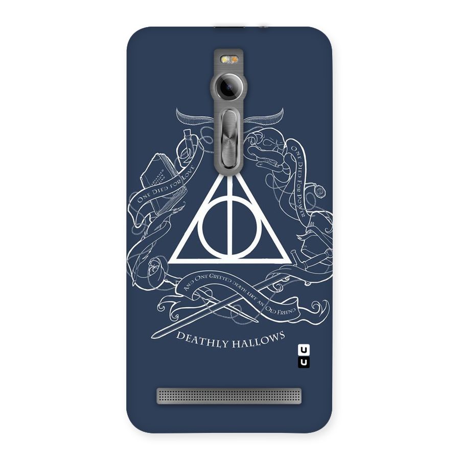 Triangle Blue Back Case for Asus Zenfone 2