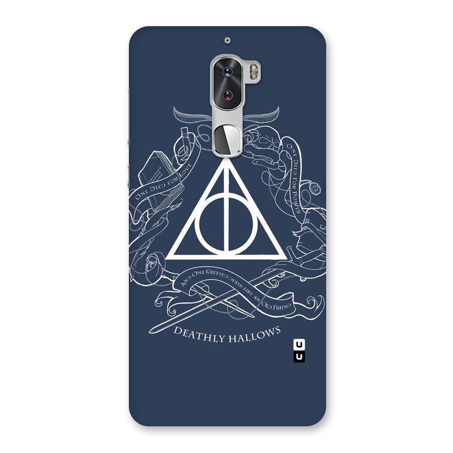 Triangle Blue Back Case for Coolpad Cool 1