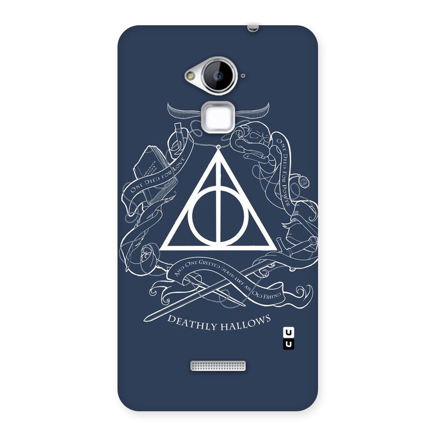 Triangle Blue Back Case for Coolpad Note 3