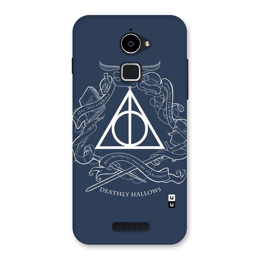 Triangle Blue Back Case for Coolpad Note 3 Lite