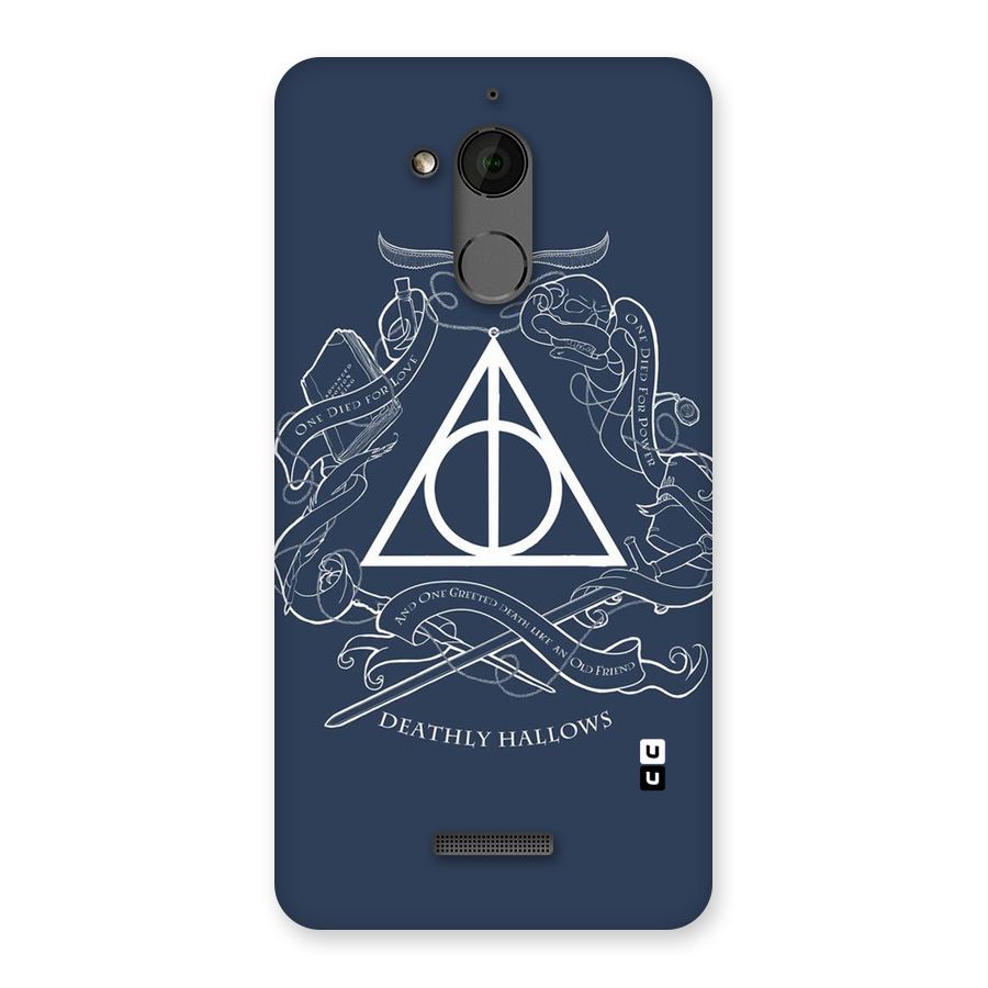 Triangle Blue Back Case for Coolpad Note 5