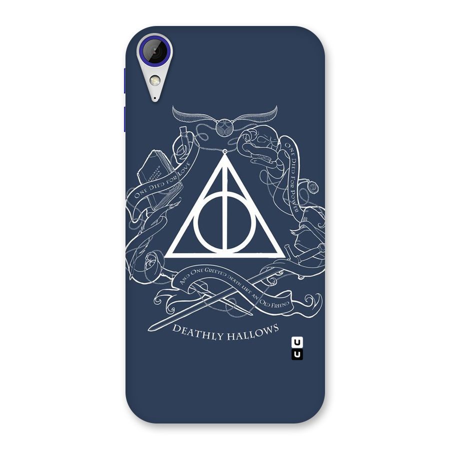 Triangle Blue Back Case for Desire 830