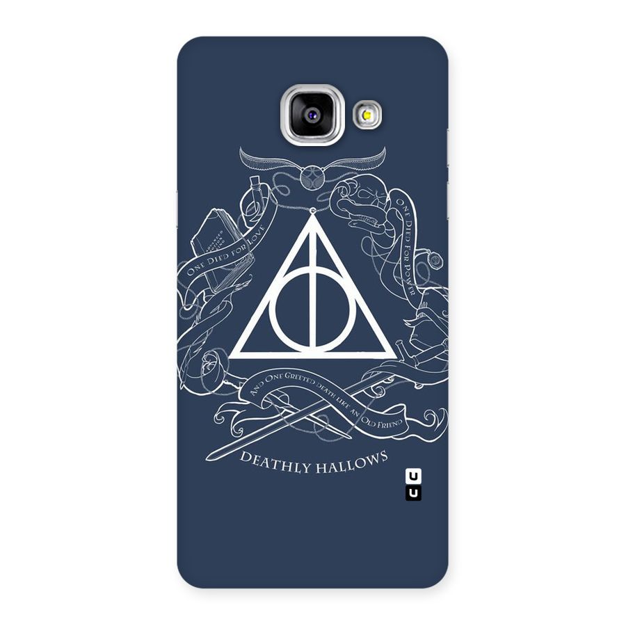 Triangle Blue Back Case for Galaxy A5 2016