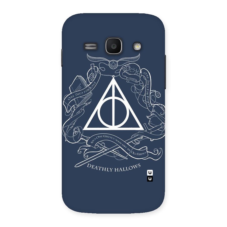 Triangle Blue Back Case for Galaxy Ace 3