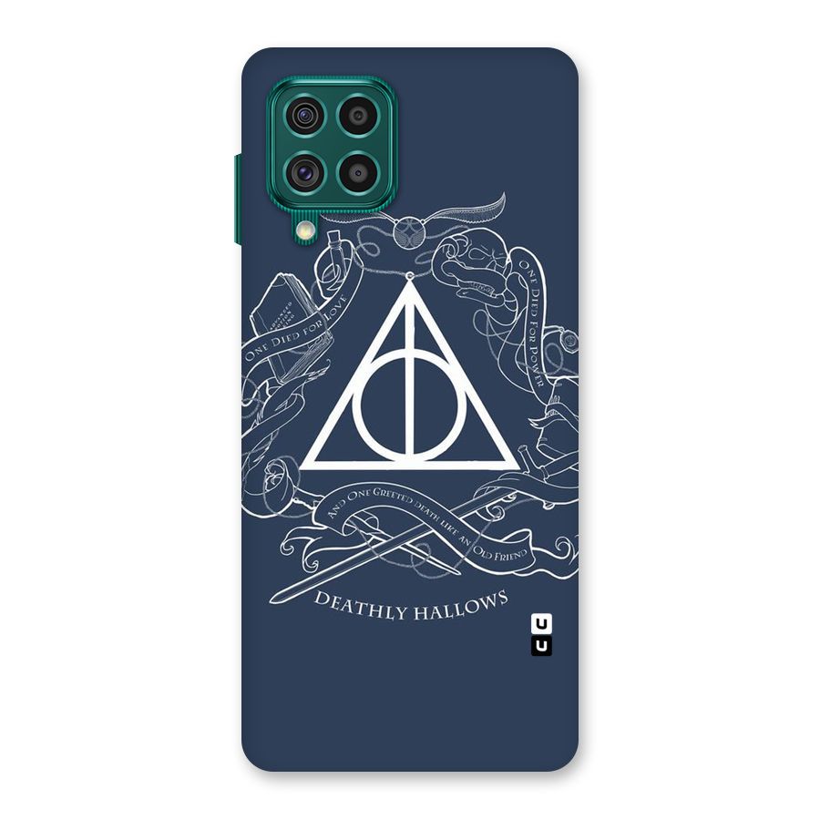 Triangle Blue Back Case for Galaxy F62
