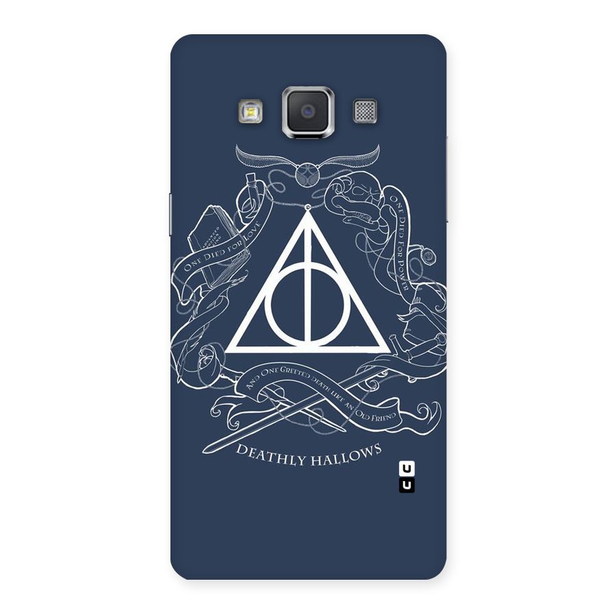 Triangle Blue Back Case for Galaxy Grand Max
