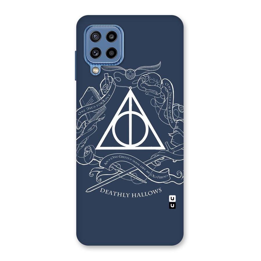 Triangle Blue Back Case for Galaxy M32