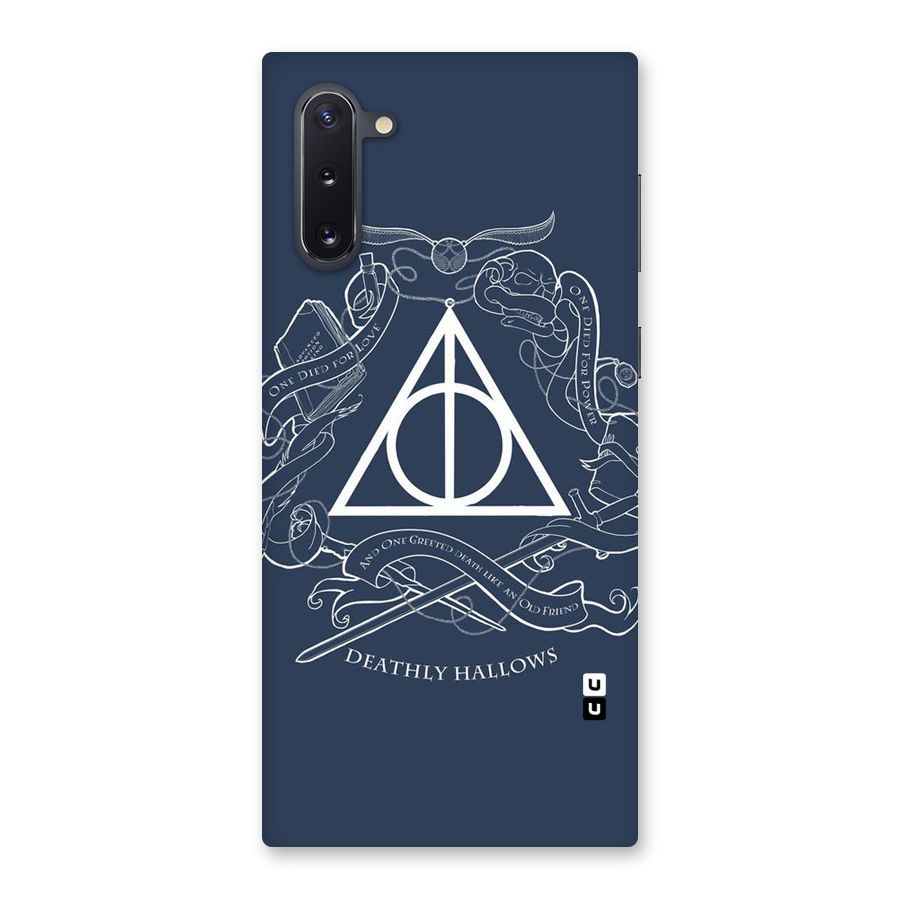 Triangle Blue Back Case for Galaxy Note 10