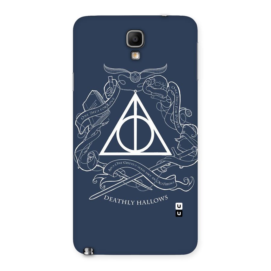 Triangle Blue Back Case for Galaxy Note 3 Neo