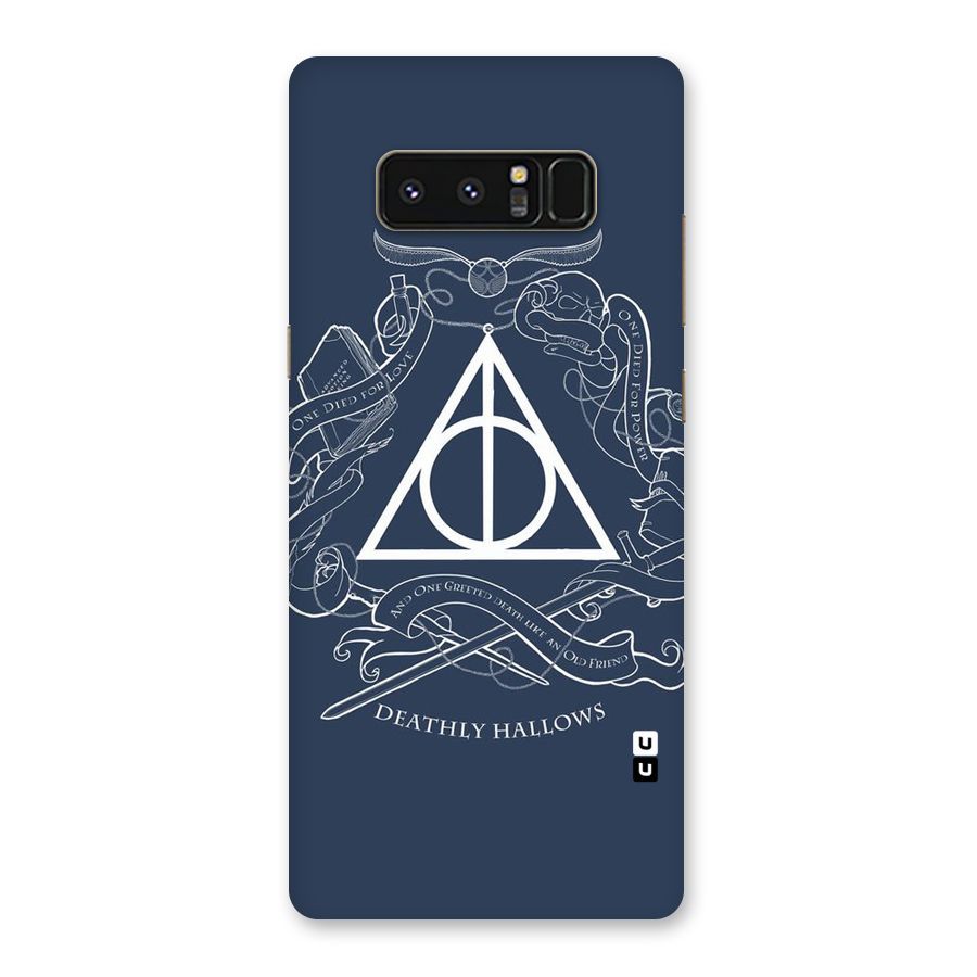 Triangle Blue Back Case for Galaxy Note 8
