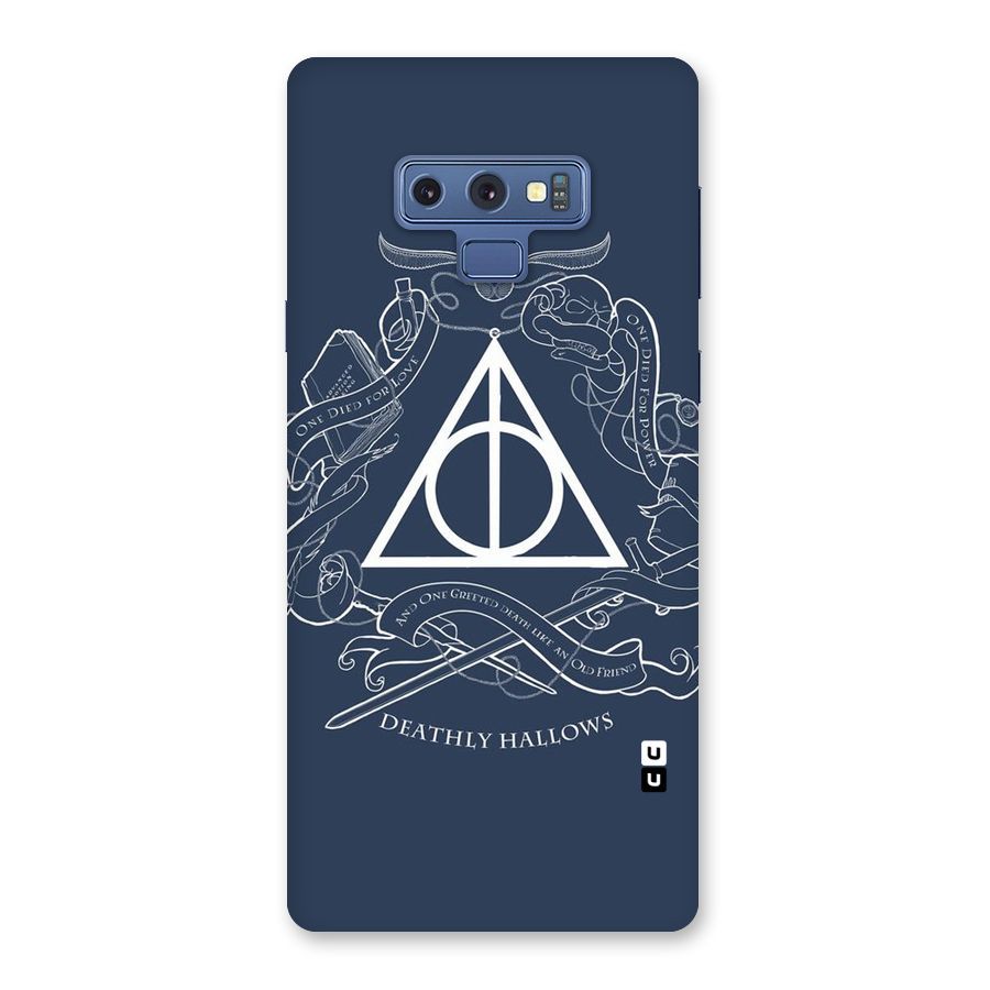 Triangle Blue Back Case for Galaxy Note 9