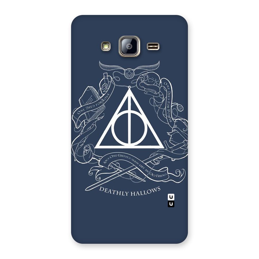 Triangle Blue Back Case for Galaxy On5