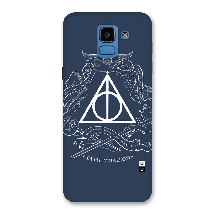 Triangle Blue Back Case for Galaxy On6
