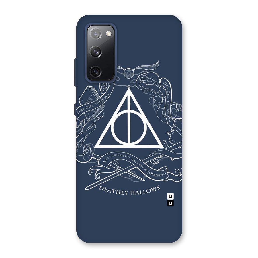 Triangle Blue Back Case for Galaxy S20 FE