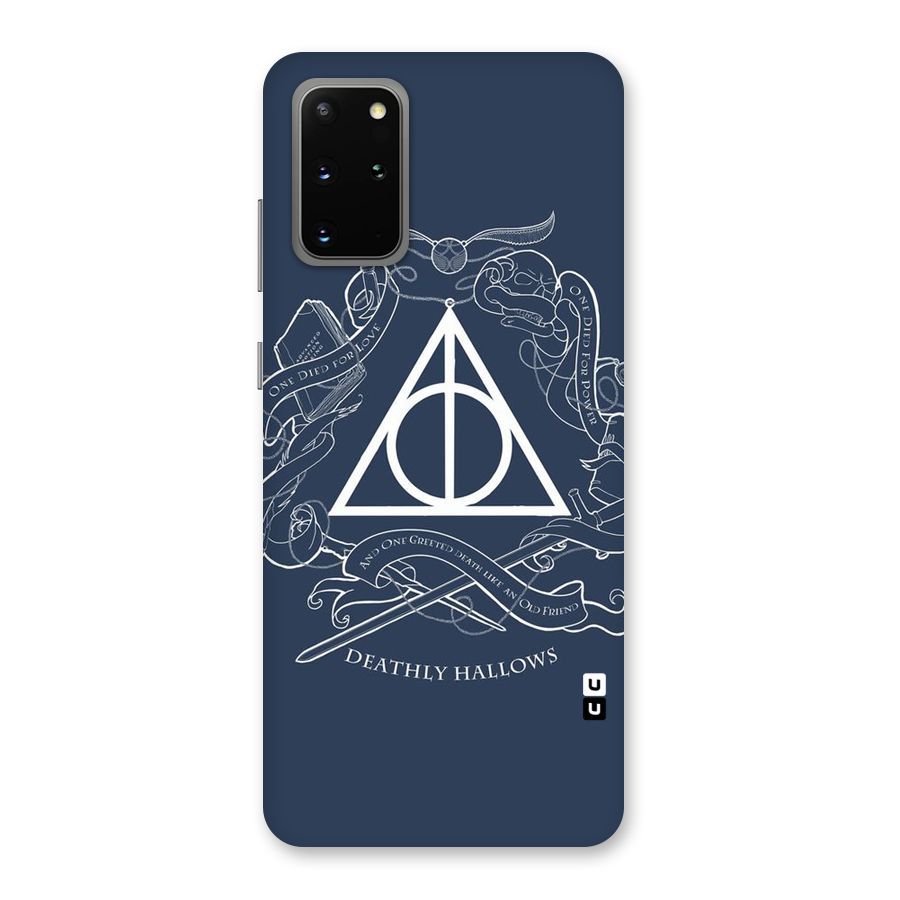 Triangle Blue Back Case for Galaxy S20 Plus