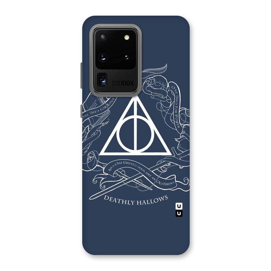 Triangle Blue Back Case for Galaxy S20 Ultra