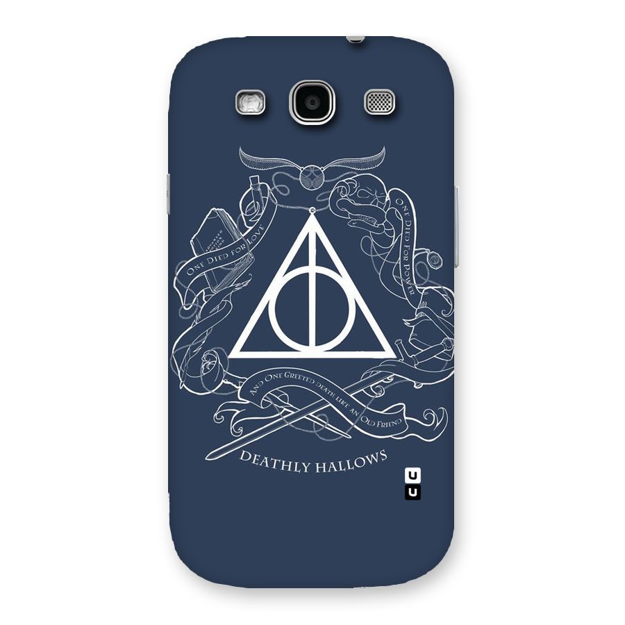 Triangle Blue Back Case for Galaxy S3