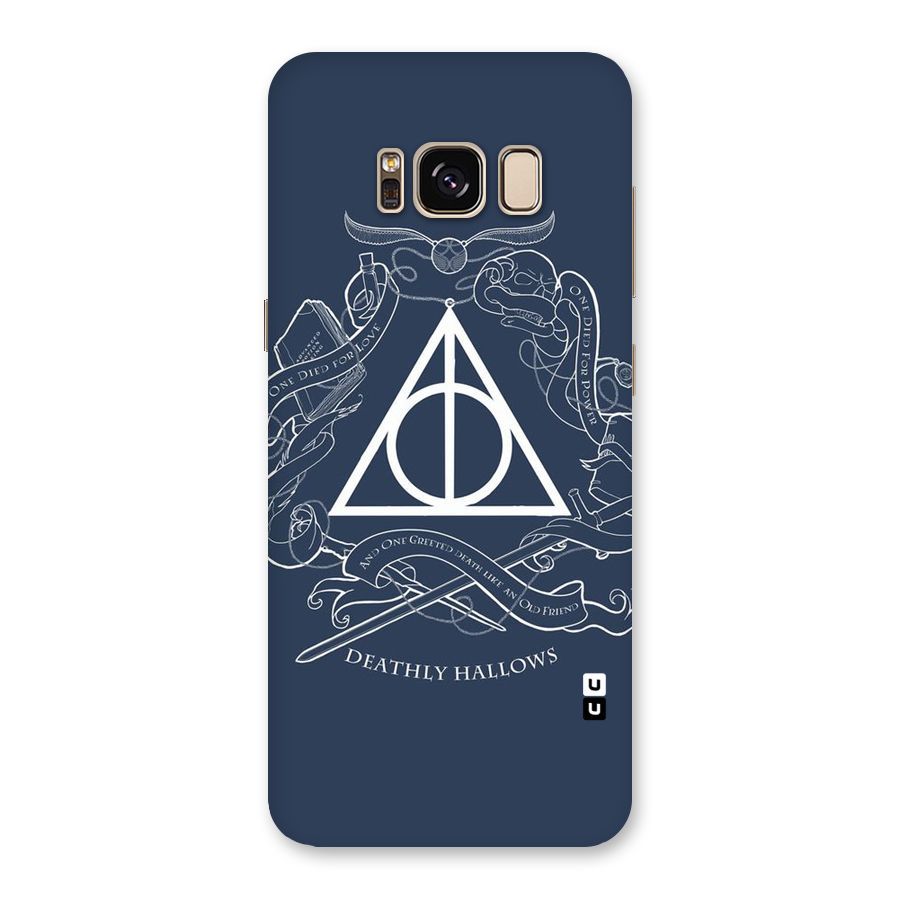 Triangle Blue Back Case for Galaxy S8
