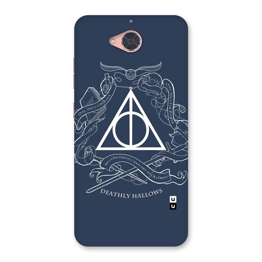 Triangle Blue Back Case for Gionee S6 Pro