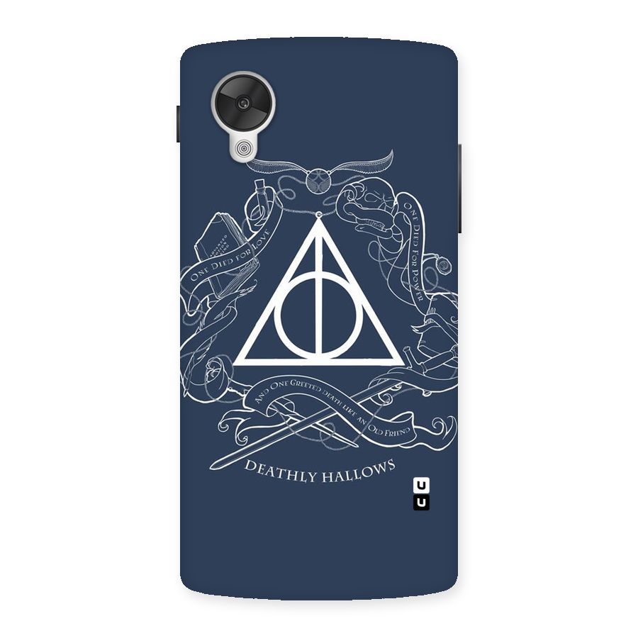 Triangle Blue Back Case for Google Nexsus 5