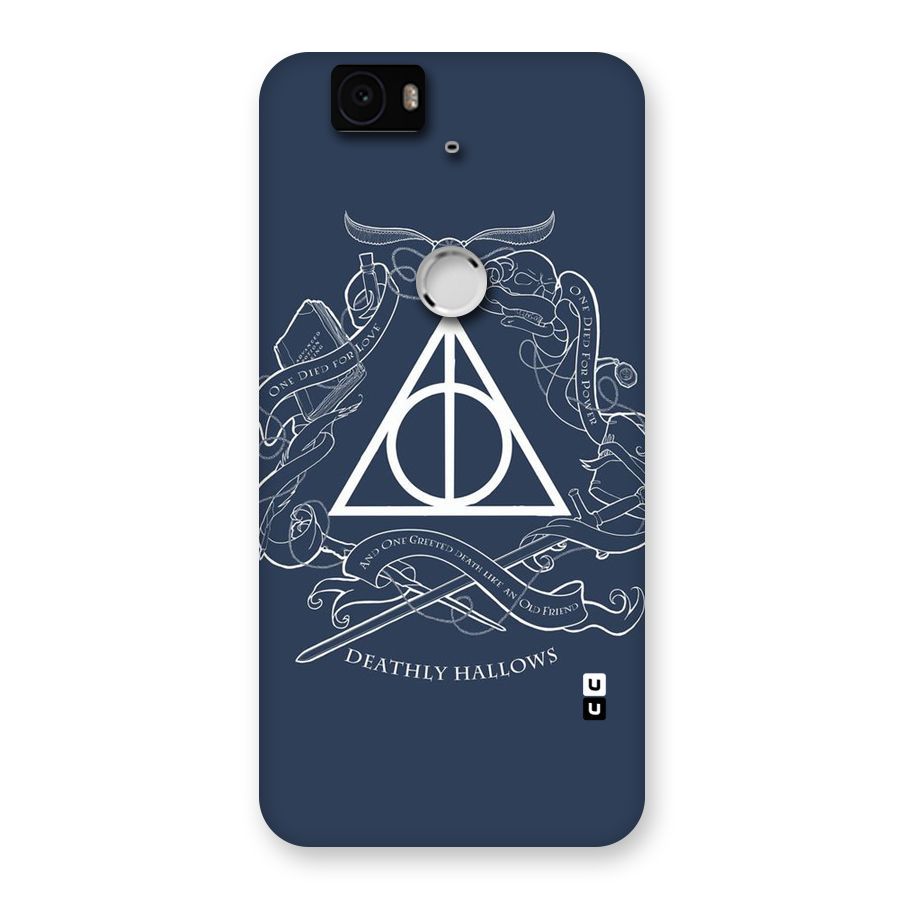 Triangle Blue Back Case for Google Nexus-6P