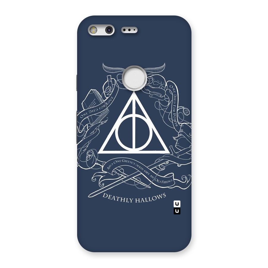 Triangle Blue Back Case for Google Pixel