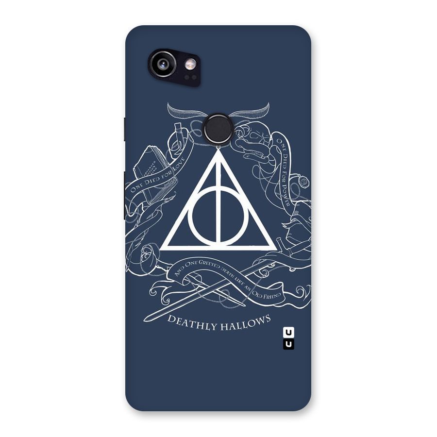 Triangle Blue Back Case for Google Pixel 2 XL