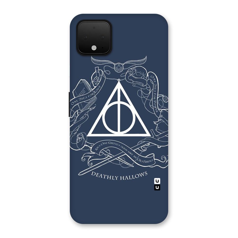 Triangle Blue Back Case for Google Pixel 4 XL