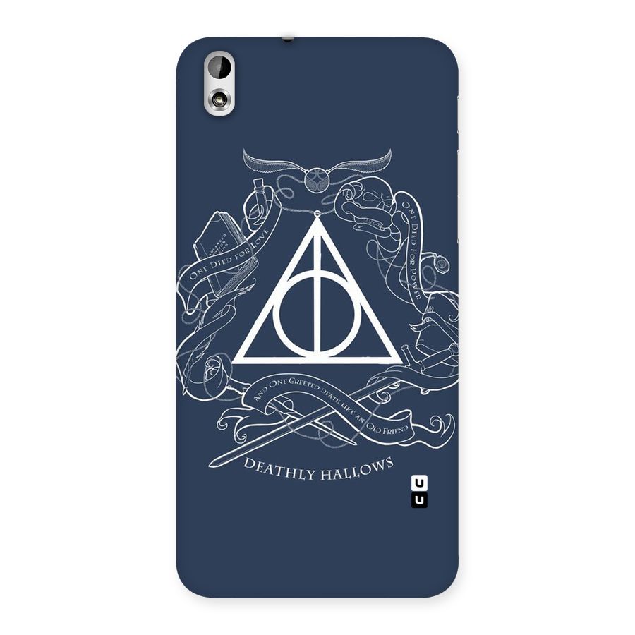 Triangle Blue Back Case for HTC Desire 816g