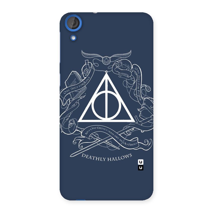 Triangle Blue Back Case for HTC Desire 820
