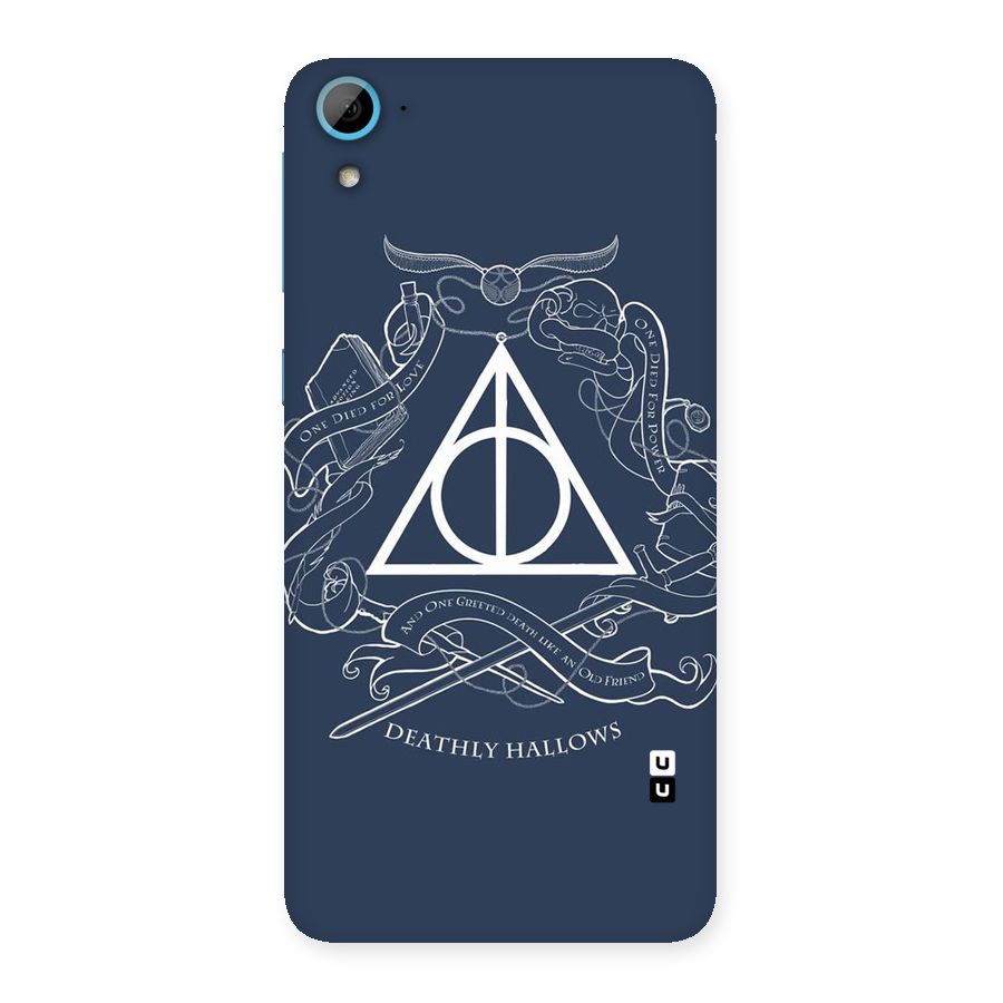 Triangle Blue Back Case for HTC Desire 826