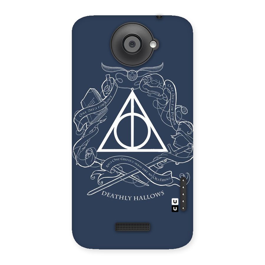 Triangle Blue Back Case for HTC One X